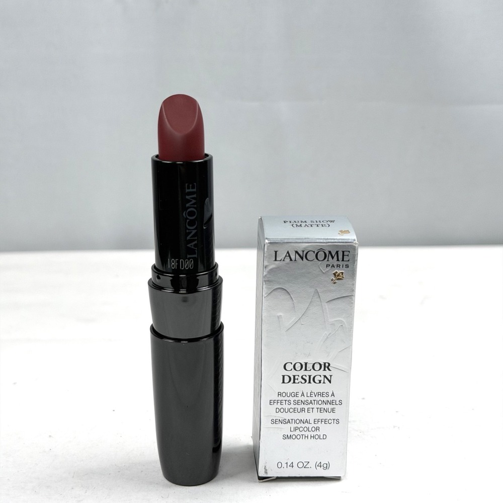 Very Rare Lancome Color Design Sensational Effects Lipcolor / Plum Show Matte